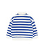 TNVidar OS Polo Sweatshirt Mazarine Blue Striped By The New