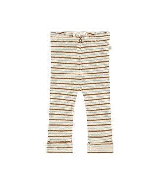 A tiny story baby pants Ivory - streep by a Tiny story