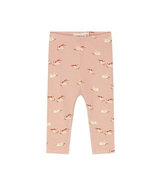 A tiny story baby pants Old pink - zwaan by a Tiny story