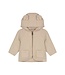 baby jacket Beige melange by a Tiny story