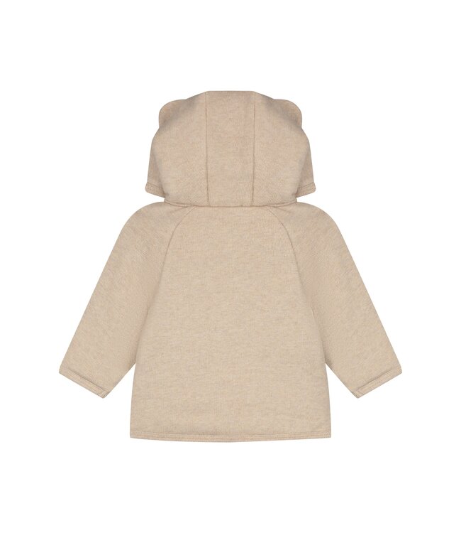 baby jacket Beige melange by a Tiny story