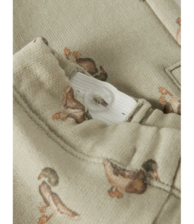 NBMJOBO AKK SWEAT PANT LIL Moss Gray DUCK By Lil' Atelier