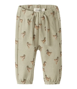 Lil' Atelier NBMJOBO AKK SWEAT PANT LIL Moss Gray DUCK By Lil' Atelier