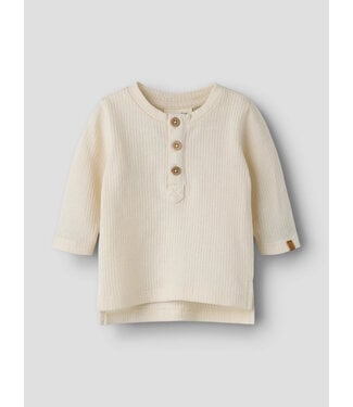 Lil' Atelier NBMNORT LS LOOSE TOP LIL Turtledove By Lil' Atelier