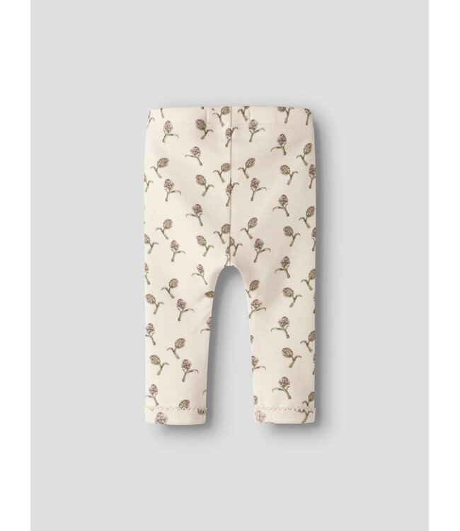 NBFGAYO SIN SLIM LEGGINGS LIL Turtledove ARTICHOKE By Lil' Atelier