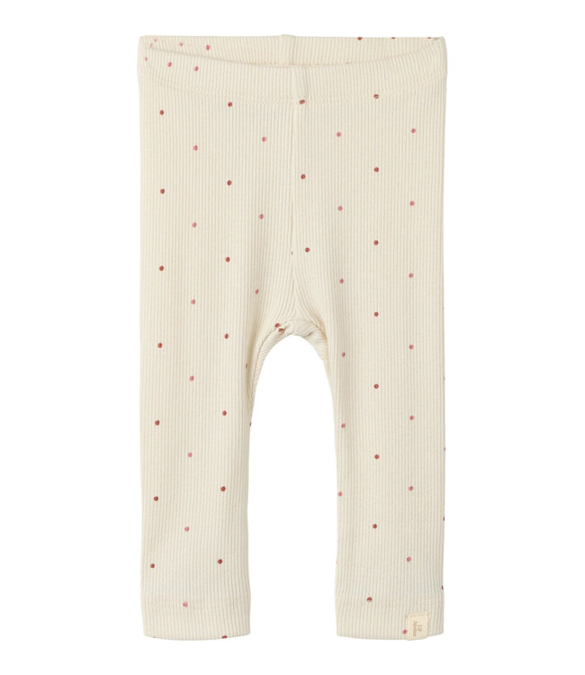 NBFGAGO KYE SLIM LEGGING LIL Turtledove DOT By Lil' Atelier