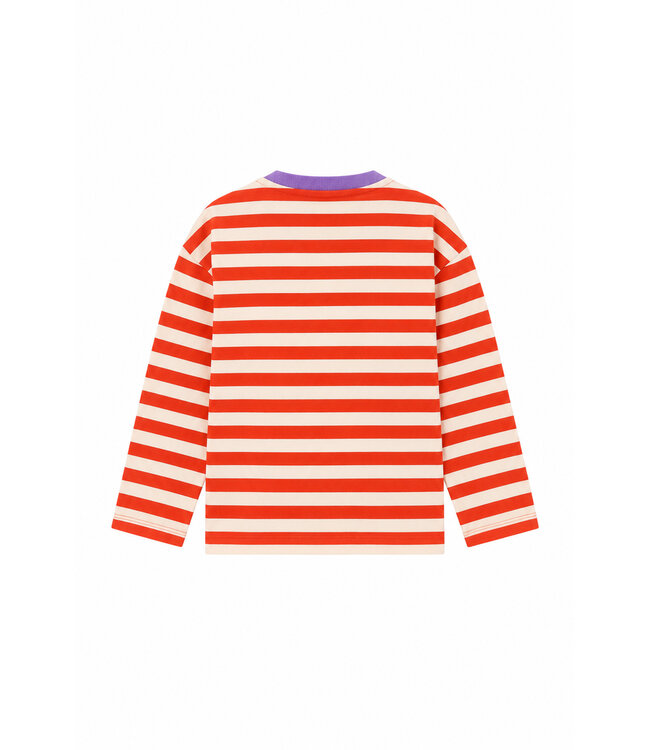 The New Chapter Lou Longsleeve Burnt Ochre Stripes
