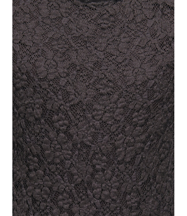 KOGLEIKA LS LACE TOP JRS NOOS Black Coffee By Kids Only