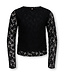 KOGLEIKA LS LACE TOP JRS NOOS Black By Kids Only