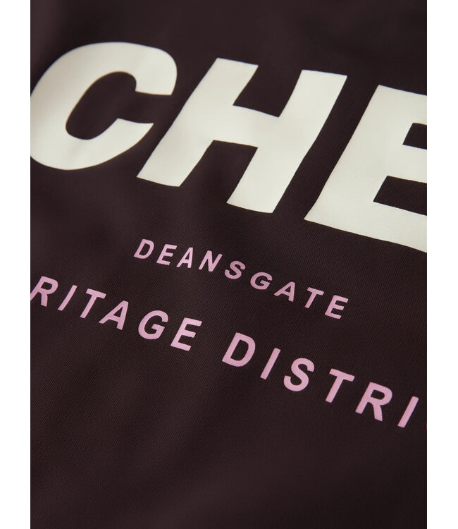 NKFNOKKI LS RLX SWEAT BRU Chocolate Plum