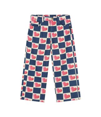 Daily Brat LUCKY HEART JEANS SOFT BLUE
