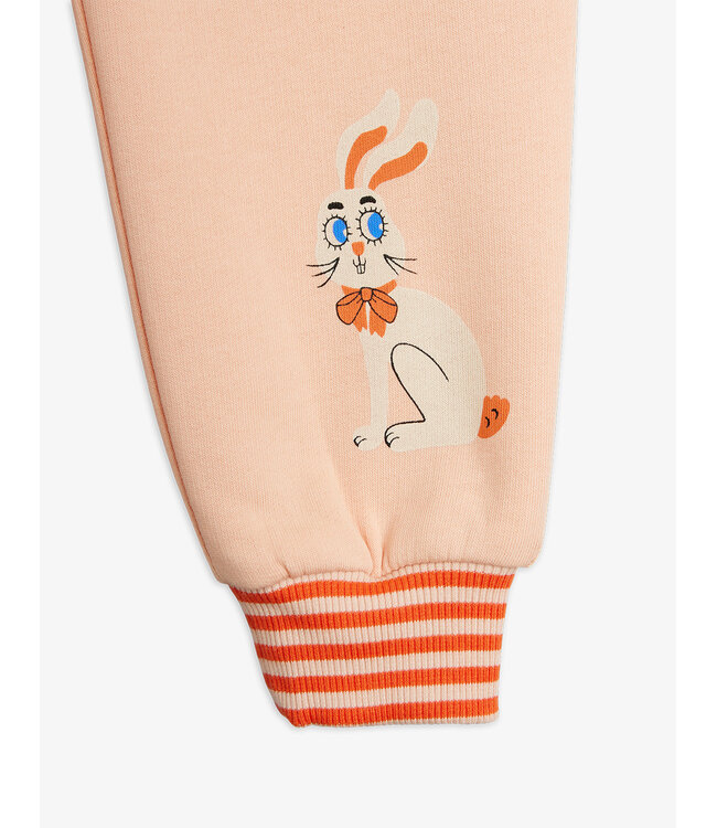 Rabbit sp cuffed sweatpants Pink By Mini Rodini