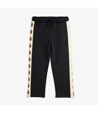 Mini Rodini Elephant shrew panel sweatpants Black By Mini Rodini