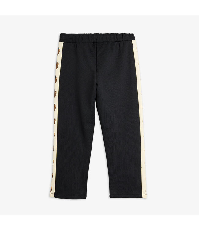 Elephant shrew panel sweatpants Black By Mini Rodini