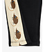 Elephant shrew panel sweatpants Black By Mini Rodini