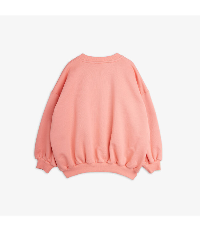 Elephant shrew chenille sweatshirt Pink By Mini Rodini