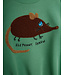 Elephant shrew chenille sweatshirt Green By Mini Rodini