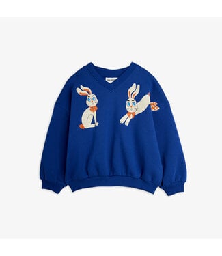 Mini Rodini Rabbits sp sweatshirt Blue By Mini Rodini