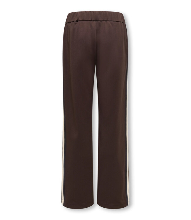 KOGWARM UP LIFE X TRACK PANT PNT Coffee Bean Panel White/Black/Coffee Bean By Kids Only