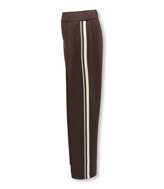 Kids Only KOGWARM UP LIFE X TRACK PANT PNT Coffee Bean Panel White/Black/Coffee Bean By Kids Only