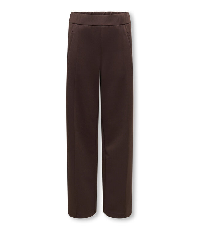 KOGWARM UP LIFE X TRACK PANT PNT Coffee Bean Panel White/Black/Coffee Bean By Kids Only