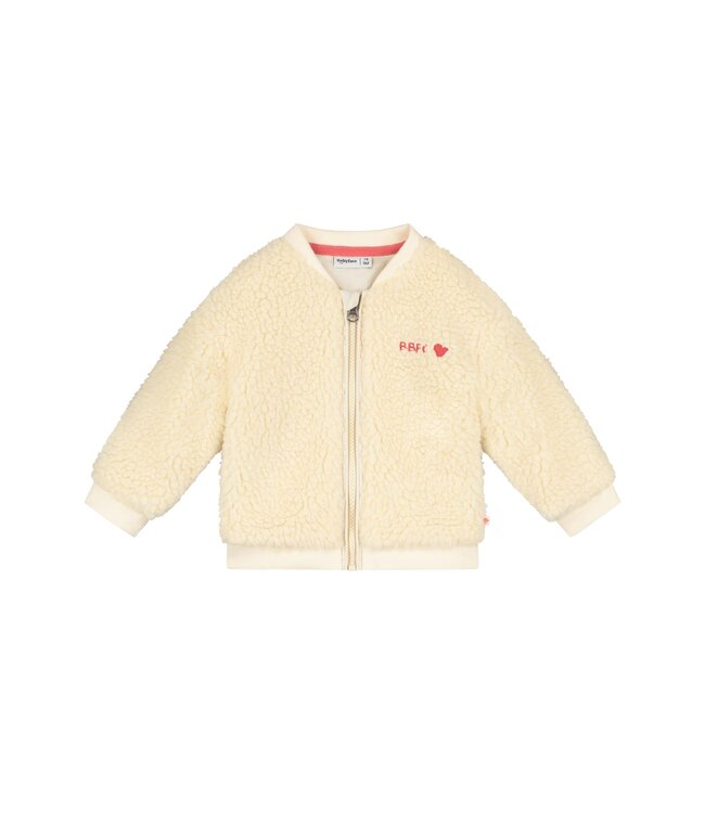 baby girls cardigans teddy Cream By Babyface