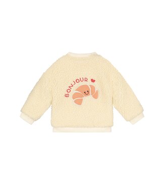 Babyface baby girls cardigans teddy Cream By Babyface