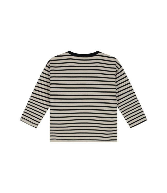boys t-shirt long sleeve Navy By Stains & Stories