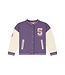Stains & Stories girls sweat cardigan Grape By Stains & Stories