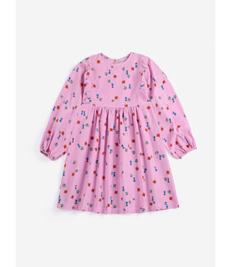 Bobo Choses Blossom all over woven dress PINK by Bobo Choses