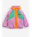 Almost MoirÃ© all over reversible anorak FUCHSIA by Bobo Choses