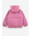 Almost MoirÃ© all over reversible anorak FUCHSIA by Bobo Choses