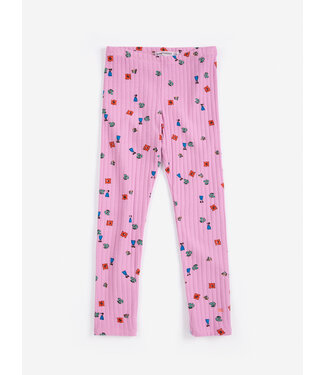Bobo Choses Blossom all over leggings PINK by Bobo Choses
