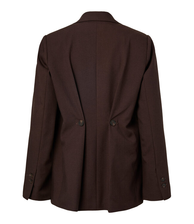 YASRIU LS BLAZER S. NOOS Coffee Bean by Y.A.S.