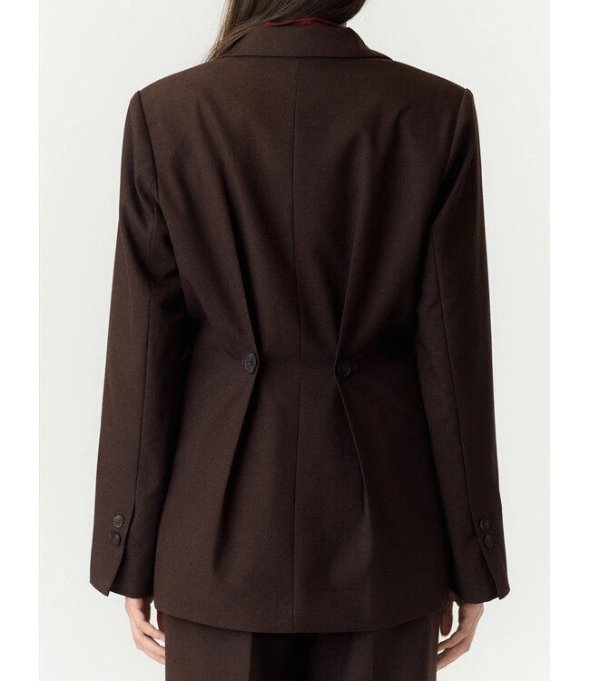 YASRIU LS BLAZER S. NOOS Coffee Bean by Y.A.S.