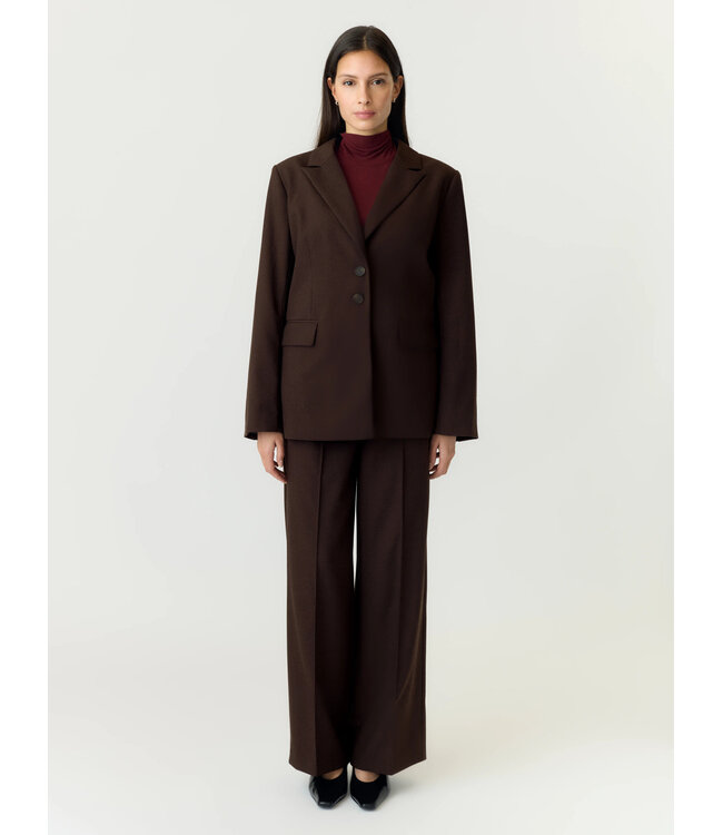 YASRIU LS BLAZER S. NOOS Coffee Bean by Y.A.S.