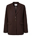 YASRIU LS BLAZER S. NOOS Coffee Bean by Y.A.S.