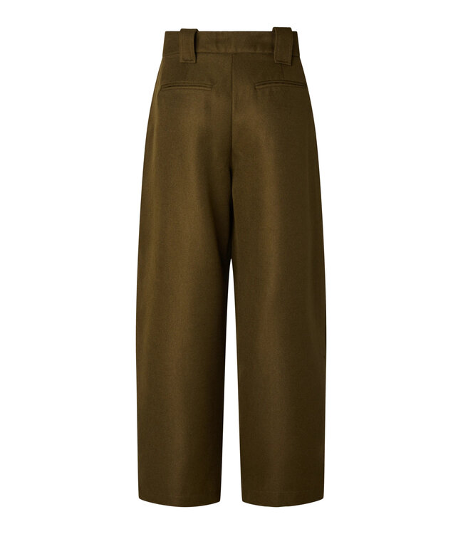 YASCOLERA MW ANKLE PANT S. Dark Olive by Y.A.S.