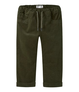 Name it NMMBEN REGULAR CORD WL PANT 4609-YT Olive Night by Name it