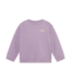 Oversized Sweater Backprint Purple Melange By Daily7