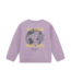 Oversized Sweater Backprint Purple Melange By Daily7