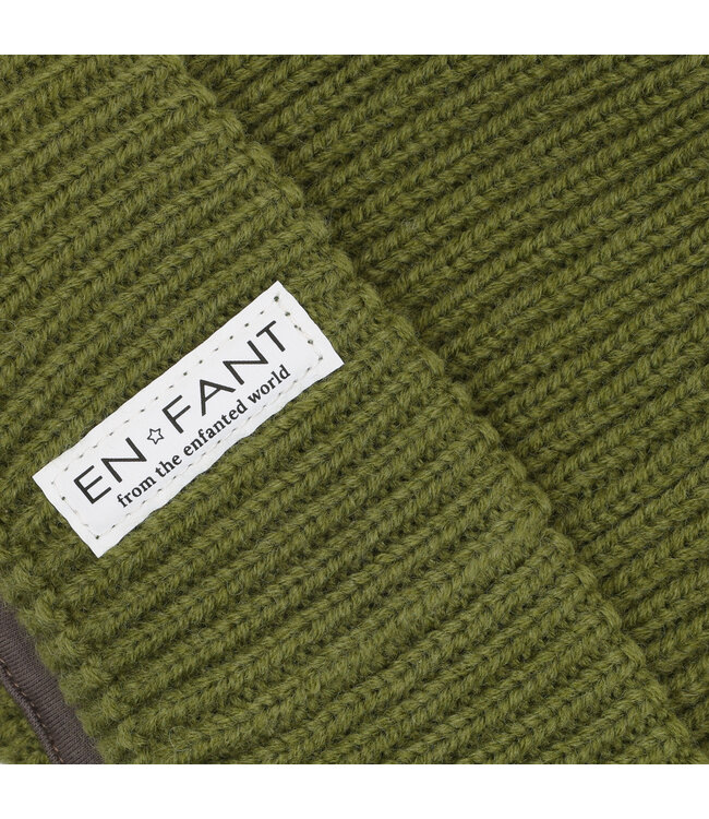 Beanie w. Lining Mayflower By En Fant