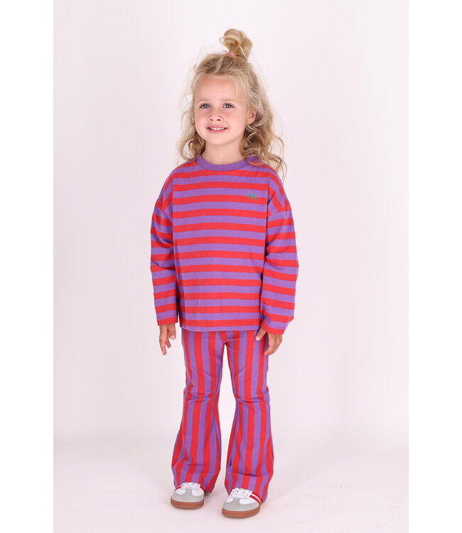 The New Chapter Lou Longsleeve Chive Blossom Stripes