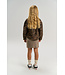 TNVanya OS Denim Overshirt Taupe Gray AOP TN by The New