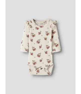 Lil' Atelier NBFGAYO KEP LS SLIM BODY LIL Turtledove APPLE by Lil' Atelier