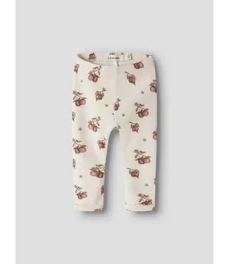 Lil' Atelier NBFGAYO SIG SLIM LEGGINGS LIL Turtledove APPLE by Lil' Atelier