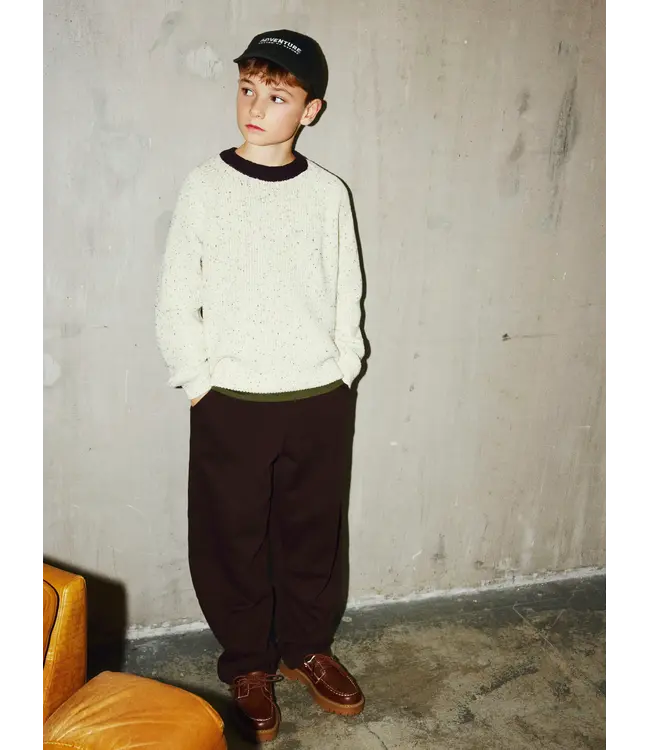 NKMODEN BARREL SWEAT PANT BRU Chocolate plum by Name it