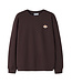 NKMOLAN LS RLX SWEAT BRU BOX Chocolate plum by Name it