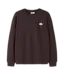 NKMOLAN LS RLX SWEAT BRU BOX Chocolate plum by Name it