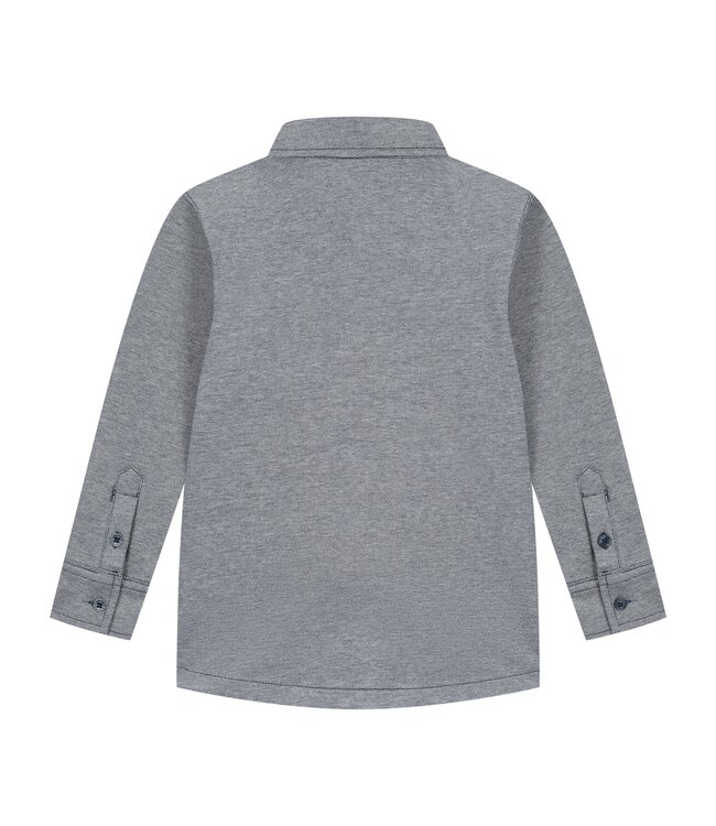 boys shirt longsleeve Indigo by Stains & Stories